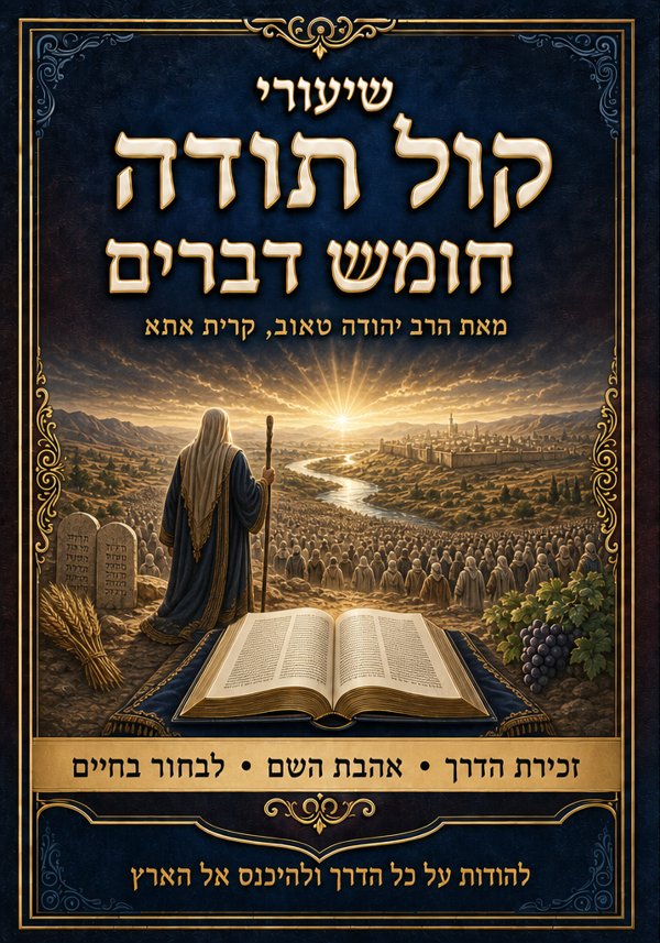 שיעורי קול תודה — חומש דברים