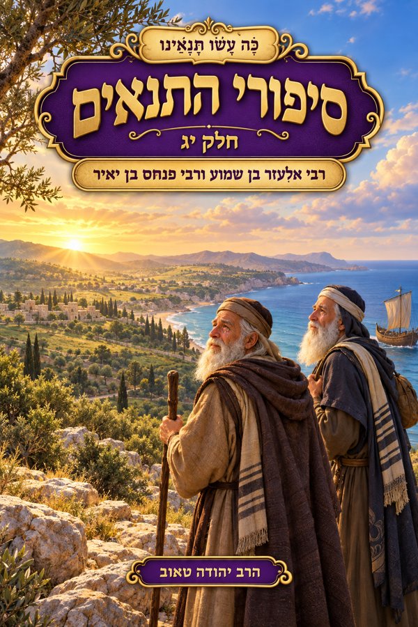 סיפורי התנאים — חלק יג: רבי אלעזר בן שמוע ורבי פנחס בן יאיר