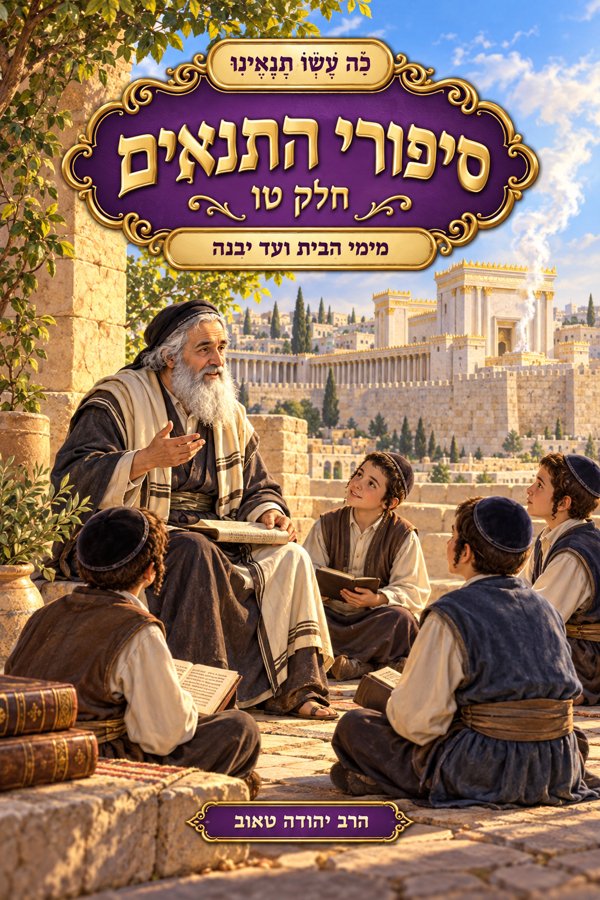 סיפורי התנאים — חלק טו: מימי הבית ועד יבנה